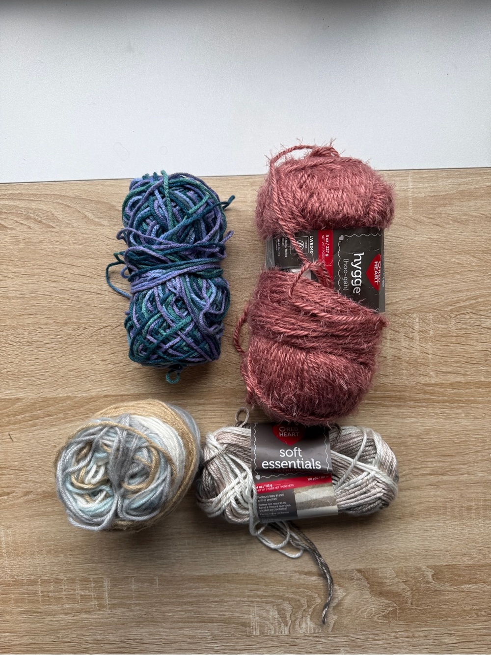 Assorted Yarn Bundle - light bulky weight